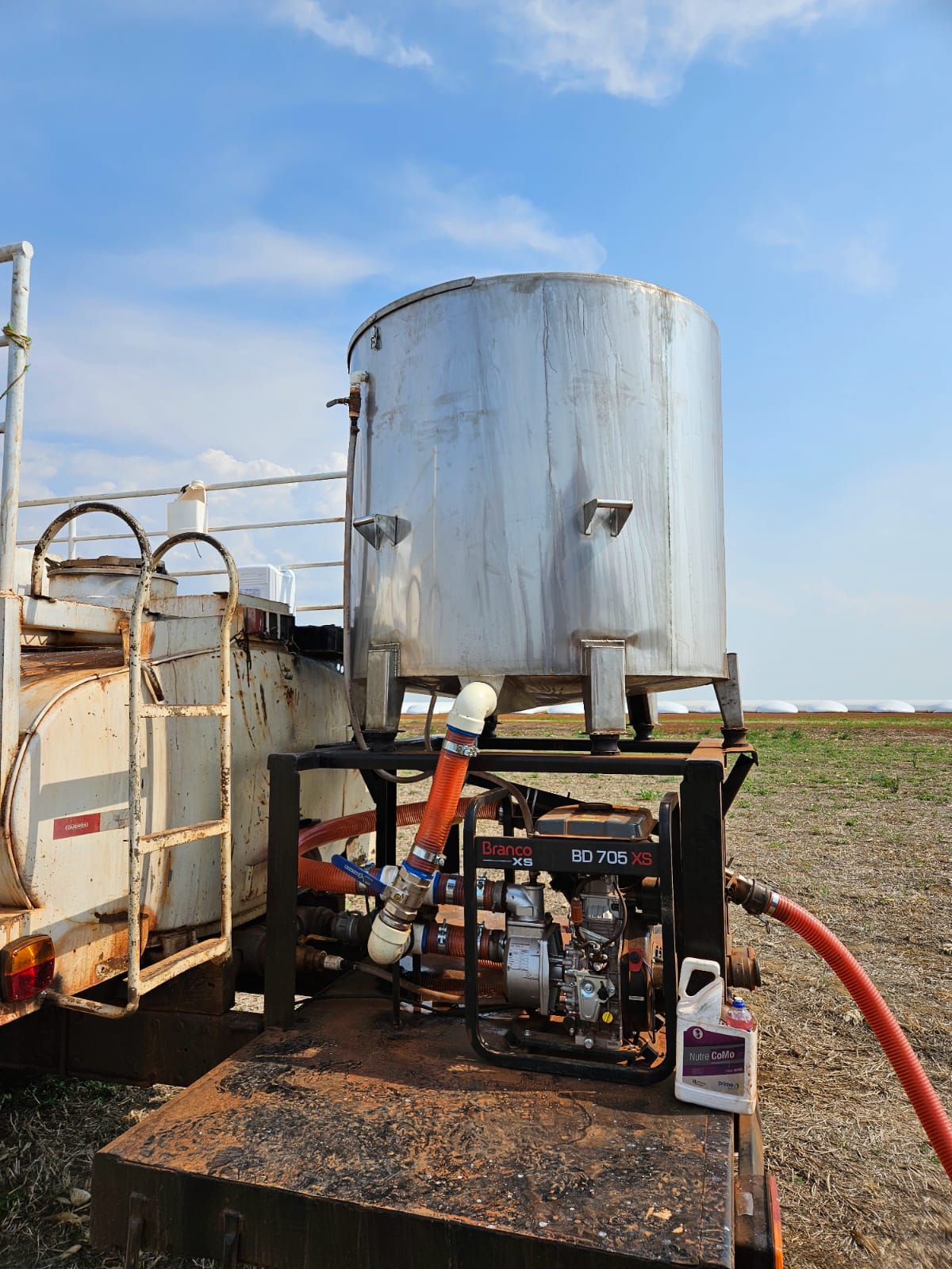 Fabricação de Tanque Metálico Agrícola - Xingu Discos