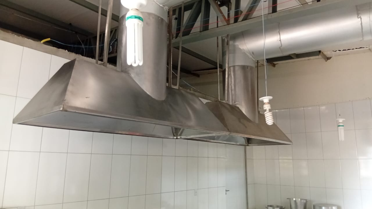 Exaustor Metálico Industrial em Aço Inox para Cozinha - Xingu Discos